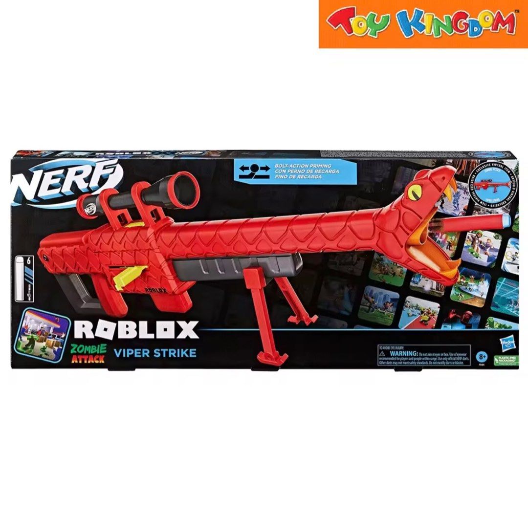 Roblox x Nerf Toy Gun (Category: Action & Battle Toys) located in Paranaque City. Submitted by janet9418 (Listing ID 1317674429, Image 1). Description: Without box and bullet . The original price is 7k + . Please don’t make too much low offer on this . Thanks 🙏 .