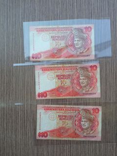 Series 6 and 7 : 50 ringgit old banknotes of Malaysia, Hobbies & Toys ...