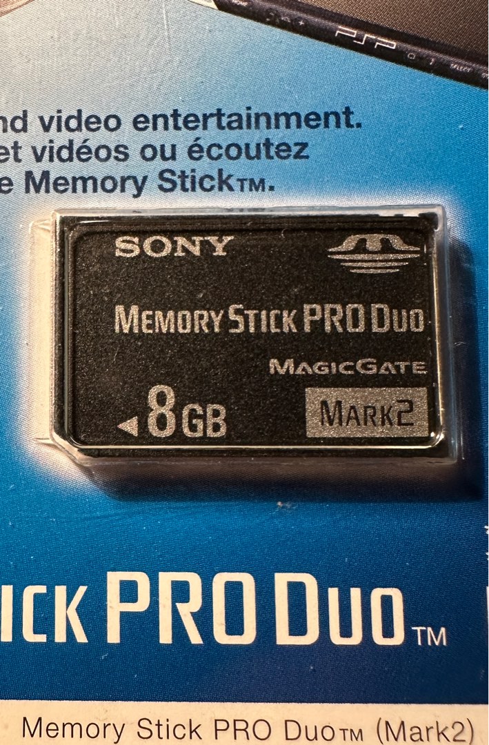 Sony 8GB Memory Stick Pro Duo MagicGate Mark2 記憶咭 / 記憶卡 for Sony CCD ...