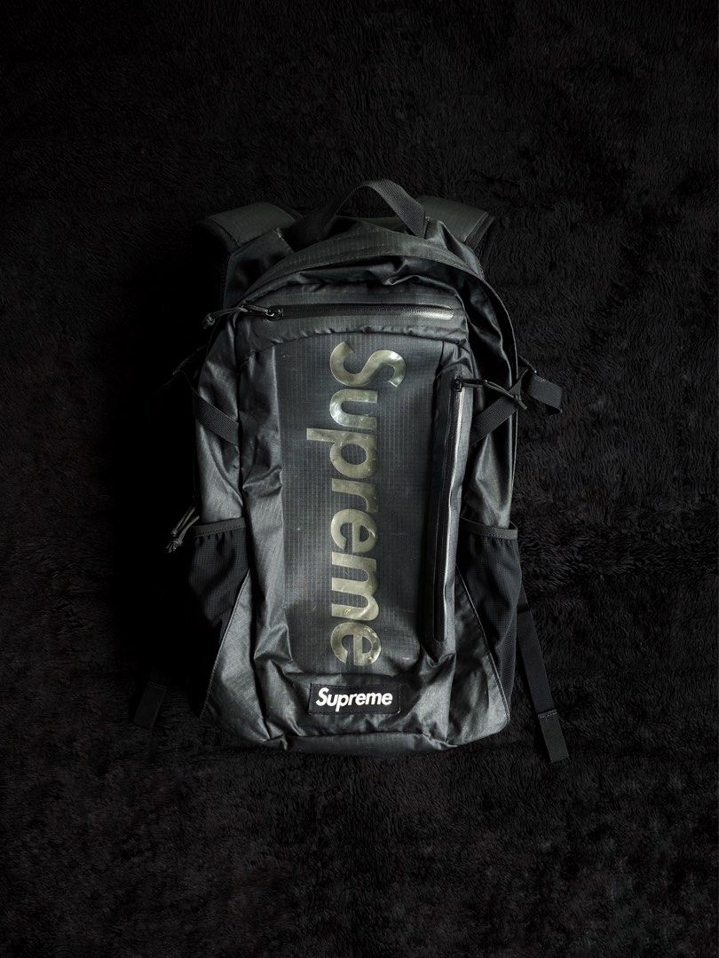 SUPREME Spring Summer 2021 Collection Black Backpack Men s Fashion Bags Backpacks on Carousell