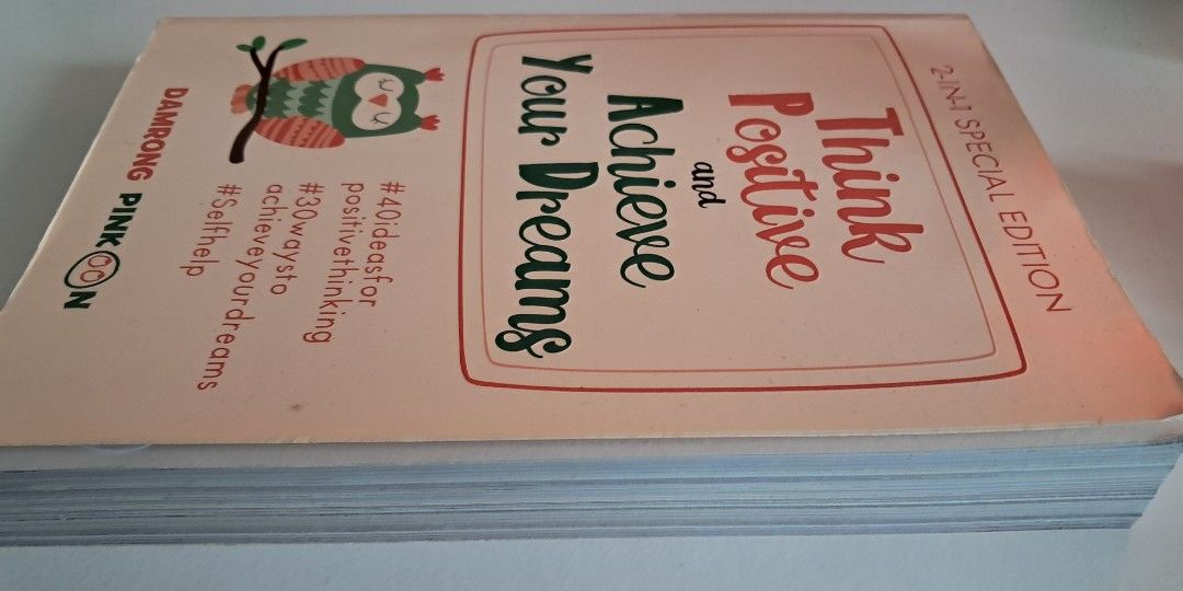 Think Positive and Achieve Your Dreams by Damrong Pinkoon, RM30 + RM10 ...