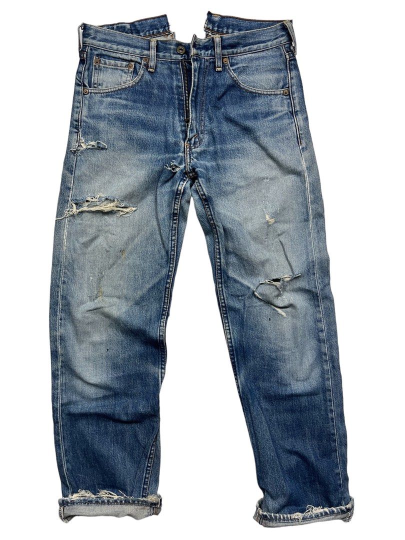 人気カラーの 90S LEVI'S 珍品｜ファッション BLEACH HAND J22 503-0259 パンツ