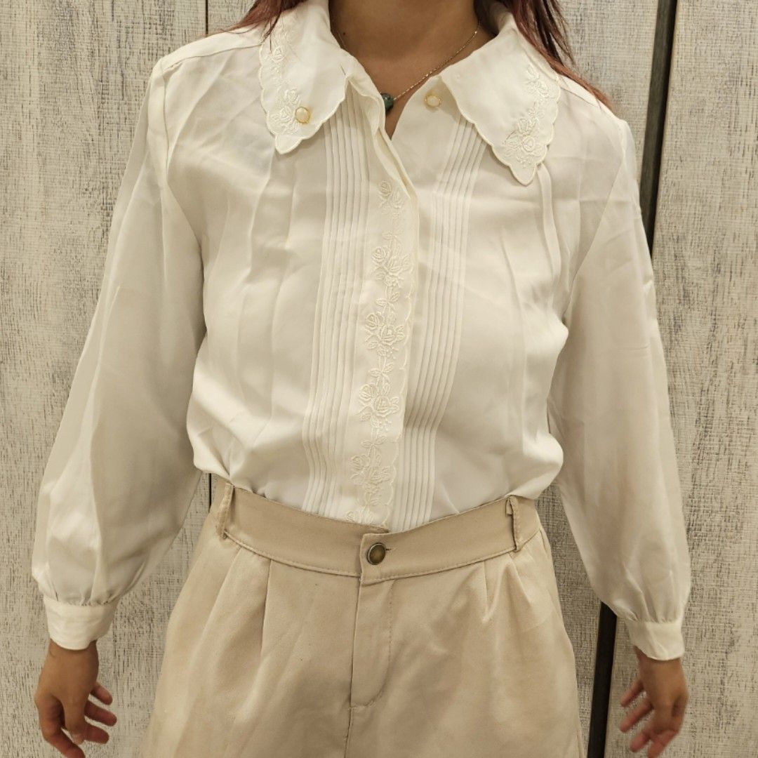 Vintage inspired blouses on sale