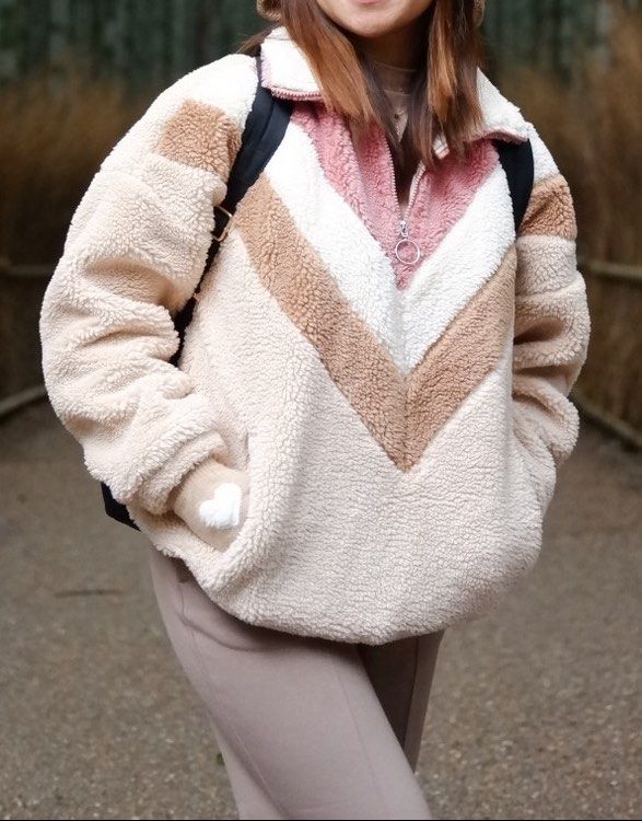 F21 teddy coat discount