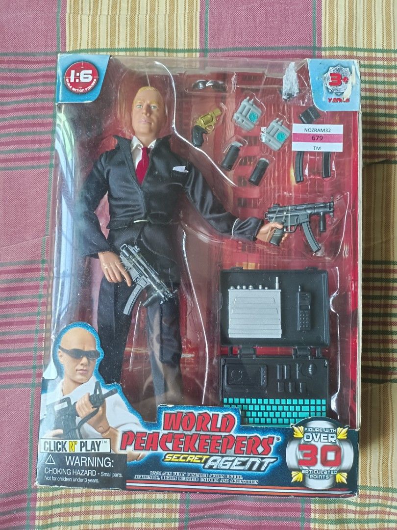World Peacekeepers 1/6 scale Secret Agent, Hobbies Toys, Toys