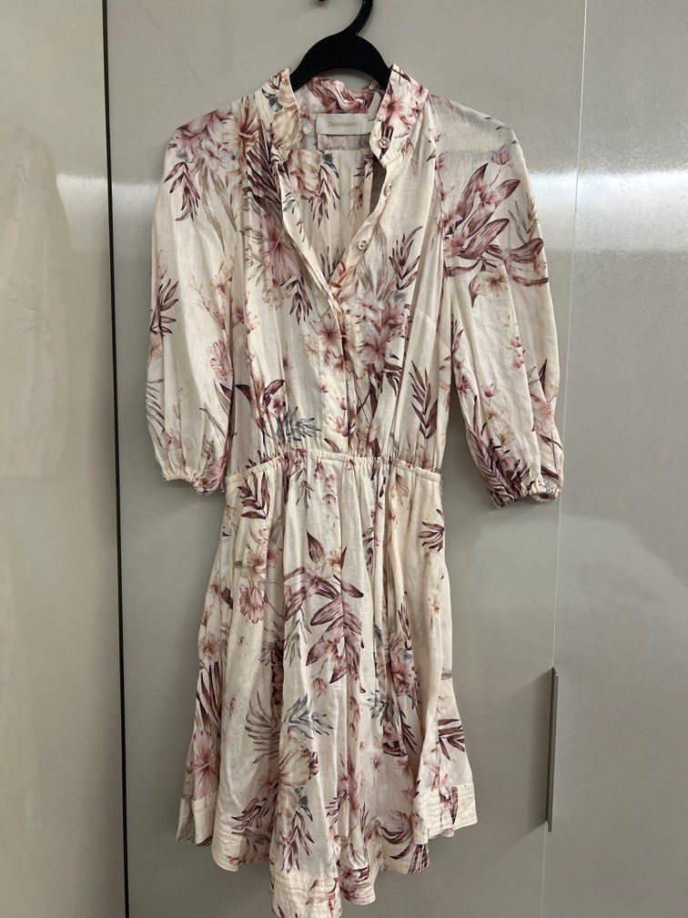 Zimmermann wayfarer short shirt dress discount