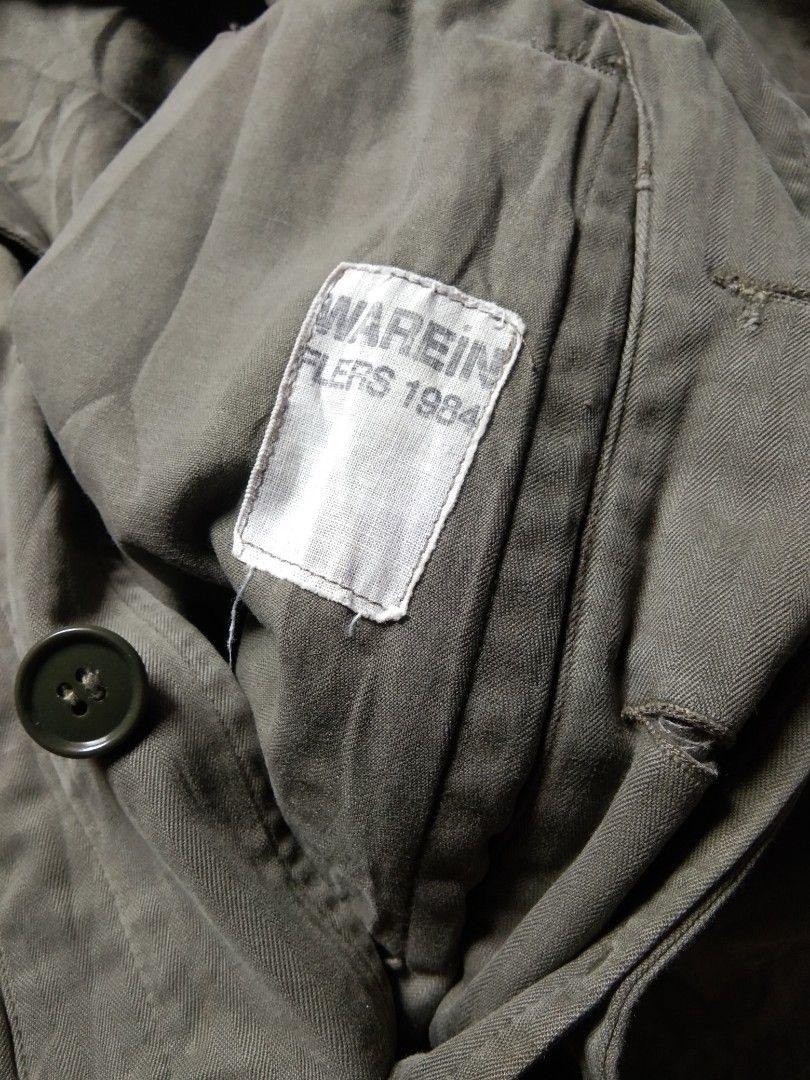 Original French Military Flak Jacket without Ballistic Plates Deguet Camo