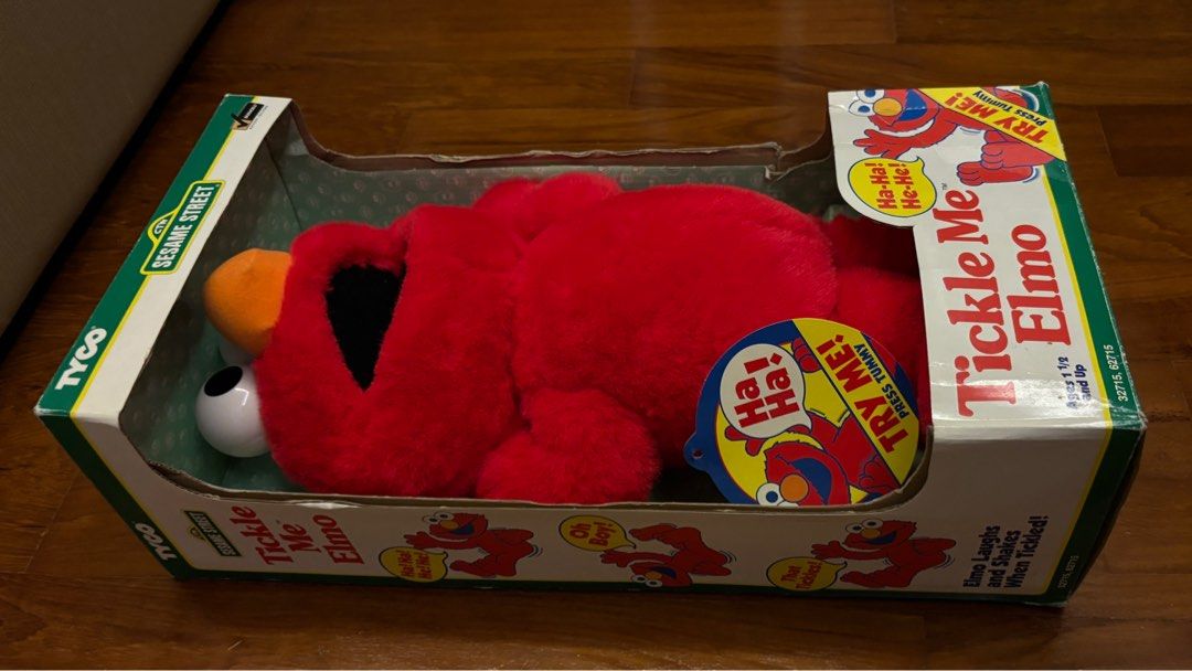1996 TYCO Tickle Me Elmo Sesame Street, Hobbies Toys, Toys