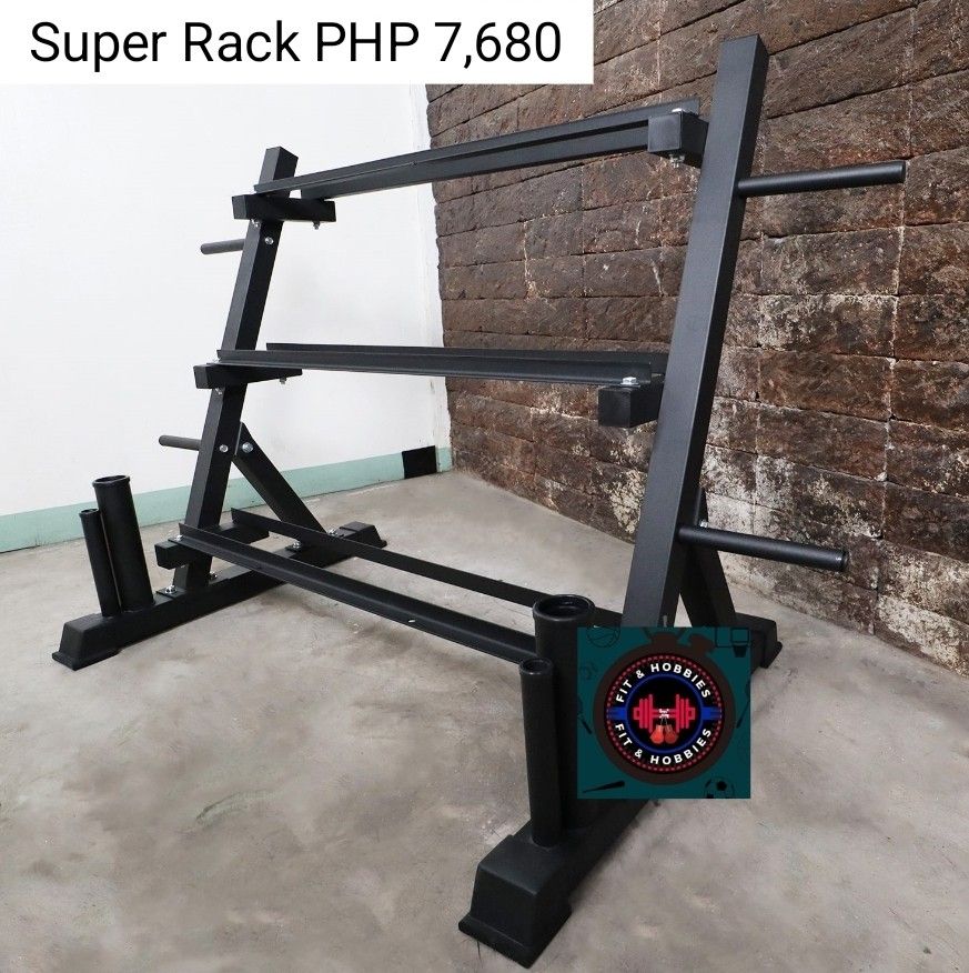 5-50lbs Dumbbell Rack Stand (Category: Weights & Dumbbells) located in Paranaque City. Submitted by FitNHobbies (Listing ID 1319308846, Image 1). Description: Large Dumbbell Rack - Can support 5lbs-50lbs - 10 pairs Price: 7,680 Loc: Parañaque City Delivery: Lalamove Payment: CASH or GCASH upon receiving.