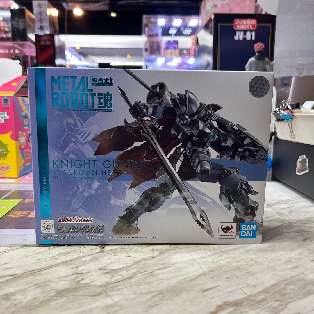 【未開封】BANDAI L ROBOT魂 KNIGHT GUNDAM Bandai Metal Robot Spirits Side MS Knight Gundam Lacroan