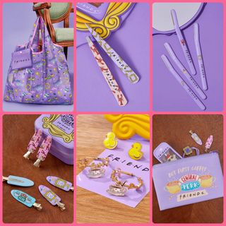 美劇 FRIENDS 老友記 電視劇 化妝袋，眉鉗套裝，眉刀 Makeup Beauty Accessories 化妝用品代購 英國代購64220734498945110