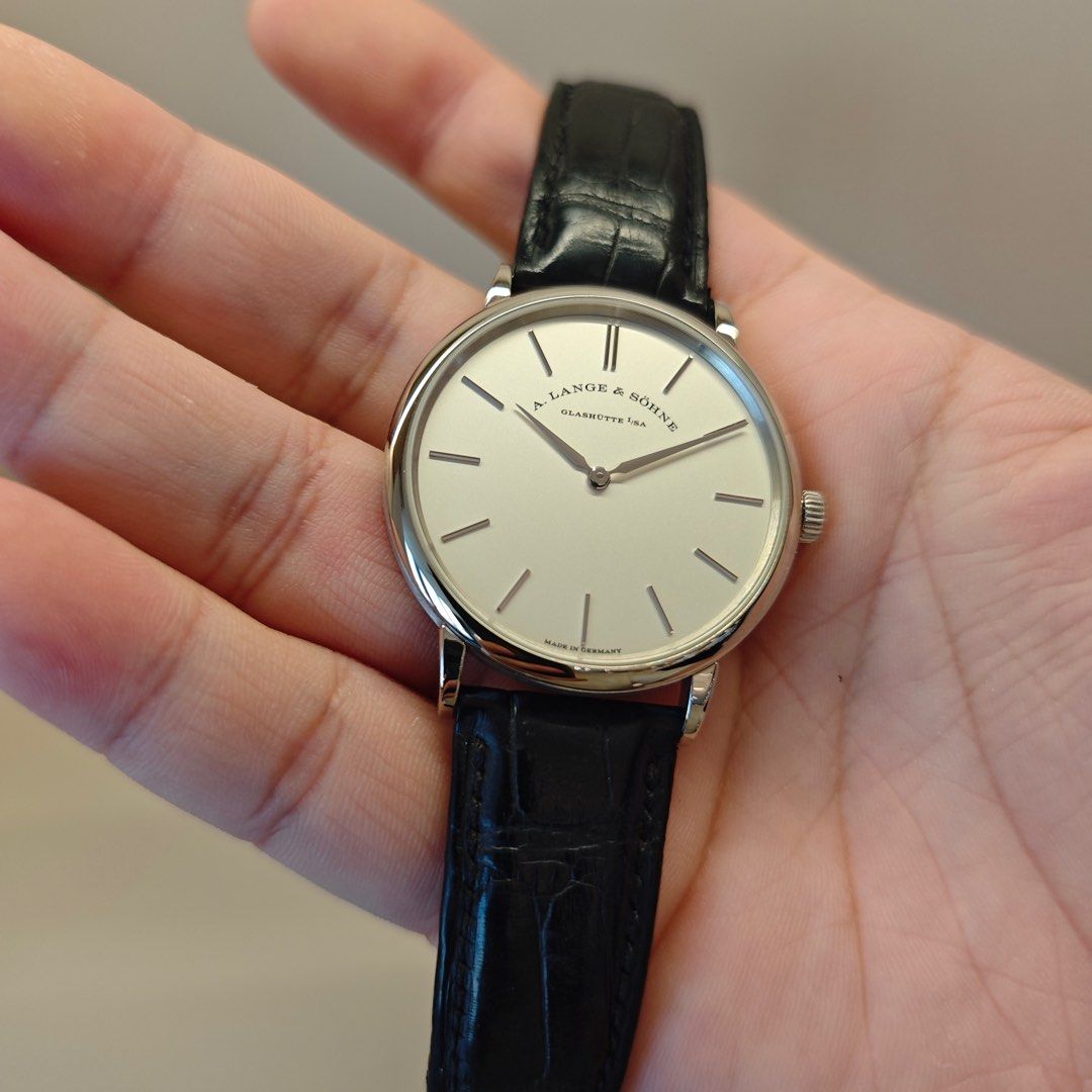 A Lange Sohne Saxonia Thin 201.027 Watch Only Luxury Watches on Carousell