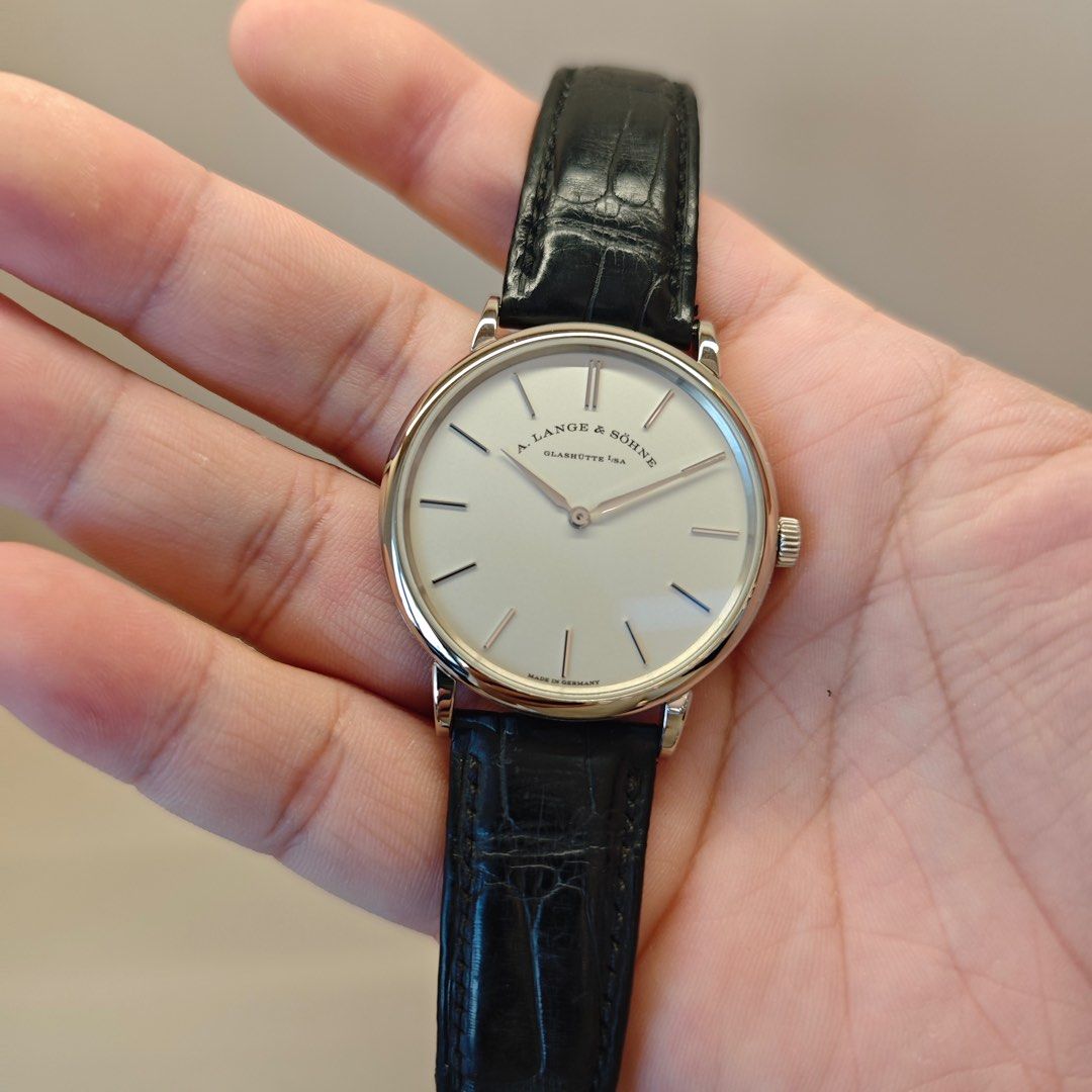 A Lange Sohne Saxonia Thin 201.027 Watch Only Luxury Watches on Carousell
