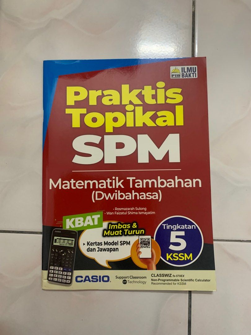 Add Math Exercise Book SPM Dual Language, Hobbies & Toys, Books ...