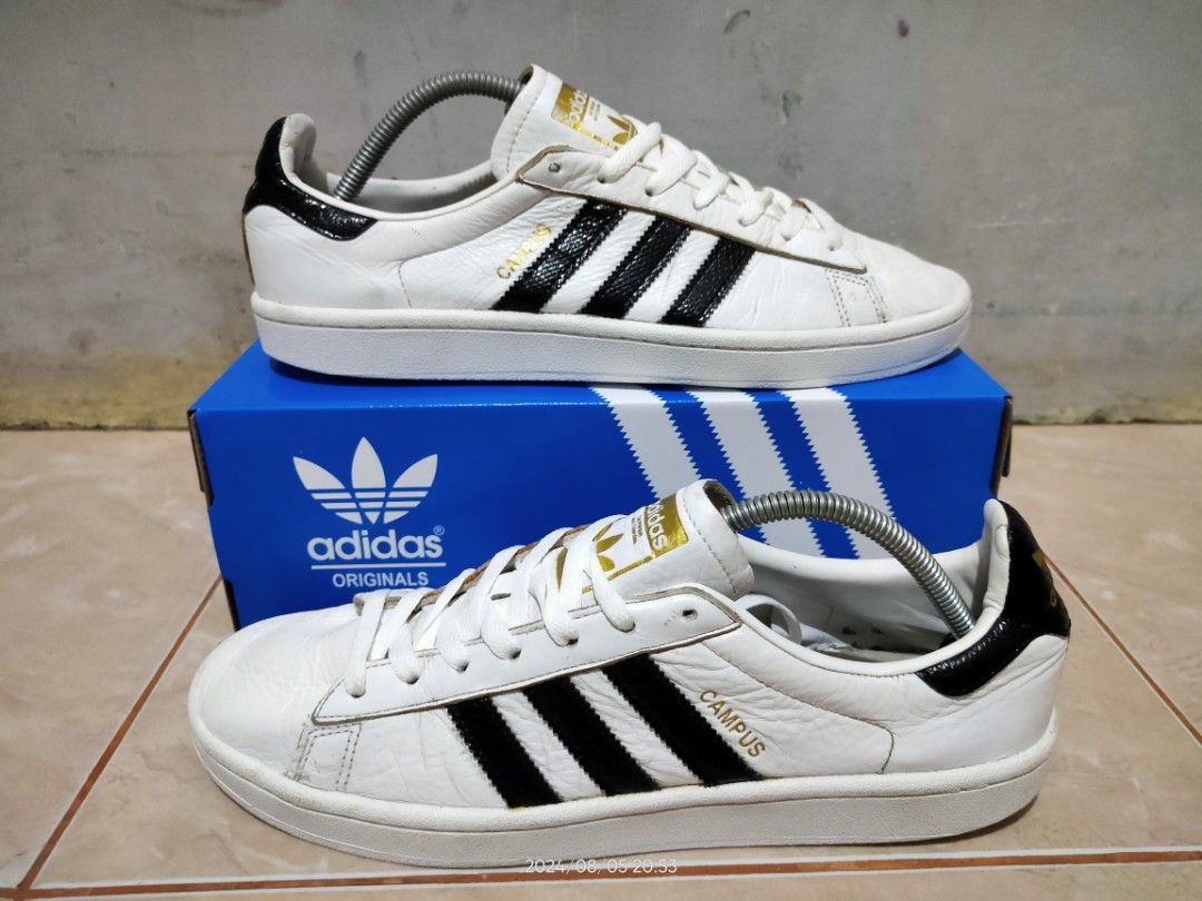 ADIDAS CAMPUS KULIT CQ2074 Size 44 Second Original