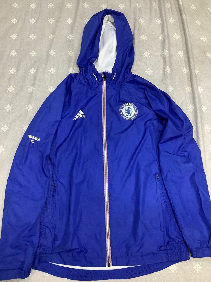 Adidas Chelsea FC Windbreaker Men s Fashion Coats Jackets and Outerwear on Carousell