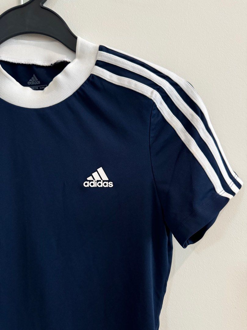 Adidas Golf Mockneck Polo Shirt Women XS