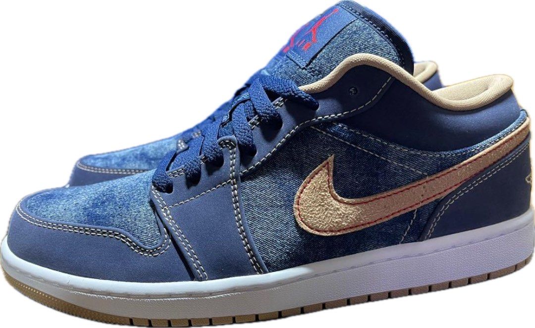 AJ1 low SE Denim Levi s take5 LVC denim Carousell
