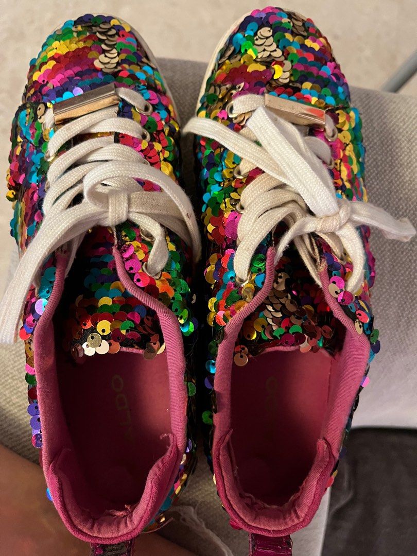Aldo rainbow sneakers new arrivals