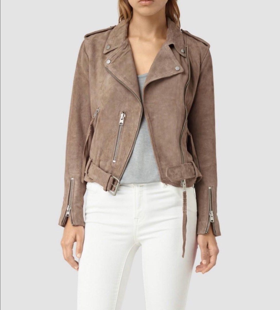 All saints balfern suede jacket 2025