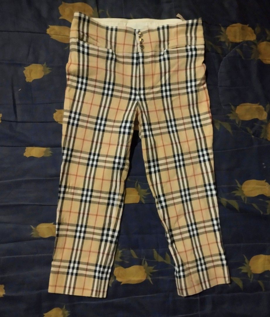 Authentic Burberry London Nova Check Pants