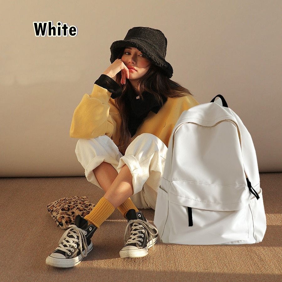 Backpack Women Simple Large Capacity Travel Backpack Casual Student School Bag for Women Travel Bag Korean Bag Women s Fashion Bags Wallets Backpacks on Carousell