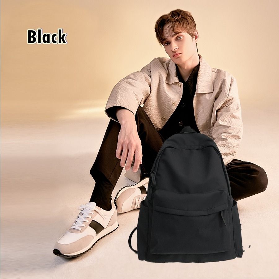 Backpack Women Simple Large Capacity Travel Backpack Casual Student School Bag for Women Travel Bag Korean Bag Women s Fashion Bags Wallets Backpacks on Carousell