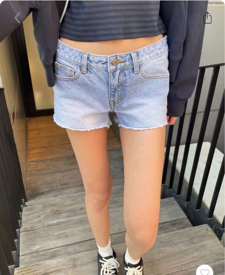 Charlotte denim shorts brandy melville deals