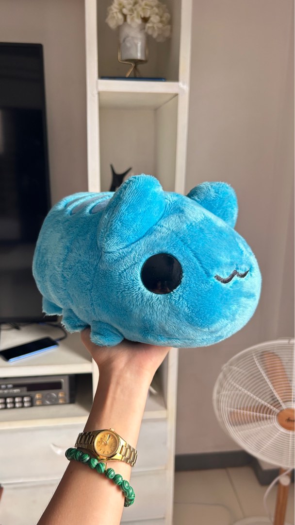 Bugcat Capoo Plush Blue Cat Stuffed Toy Hobbies Toys Toys Games on Carousell