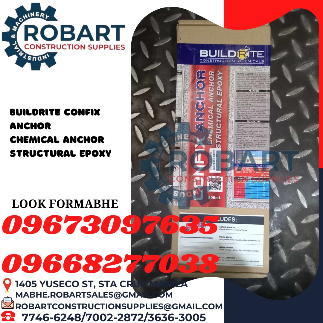 buildrite confix anchor, Commercial & Industrial, Construction Tools ...