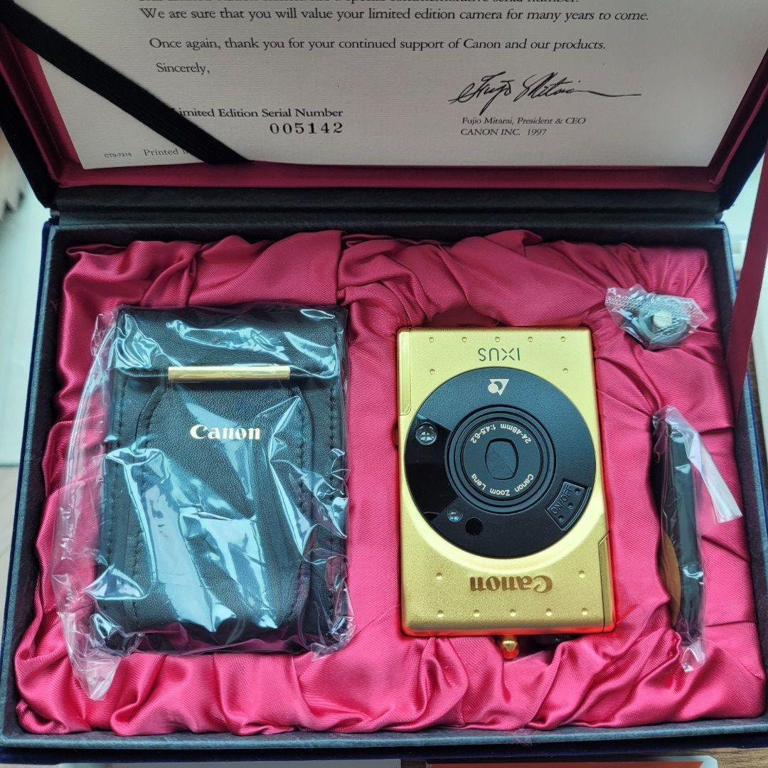 Canon IXY Gold Model 60周年リミテッドバージョン