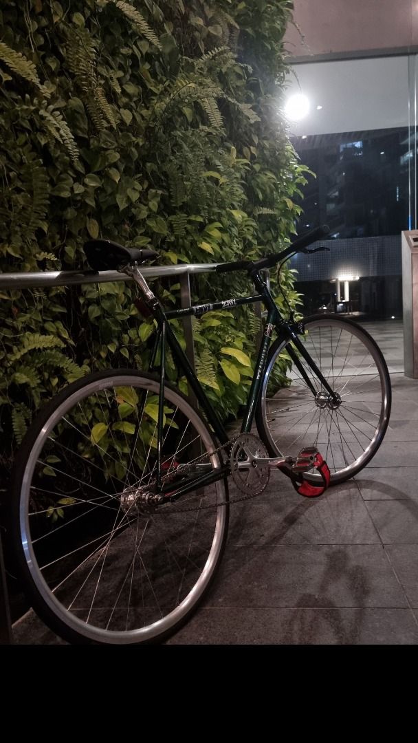CHEAP fixie single speed vintage look Tsunami frame
