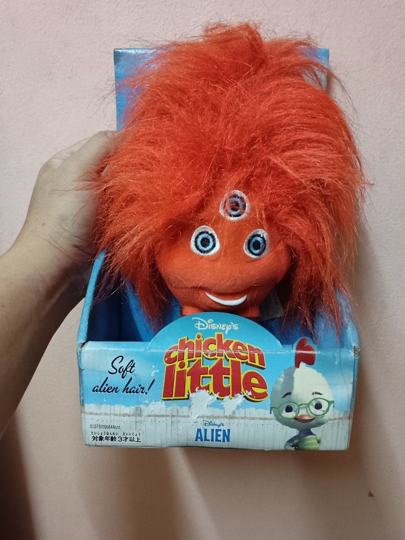 chicken little alien stuffed toy Hobbies Toys Toys Games on Carousell