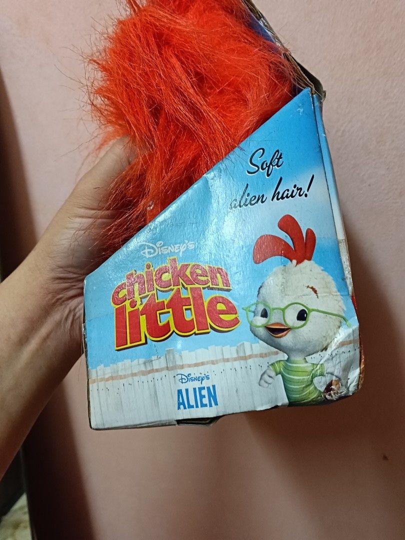 chicken little alien stuffed toy (Category: Plushies & Soft Toys) located in Quezon City. Submitted by toys_r_here (Listing ID 1319222727, Image 3). Description: issue sa box pa check sa pic 450 each As is po haggle pwede Negotiable Pa check nlng ng condition sa pics What you see is what you get Shipping fee sa buyer PM ME FOR MORE QUESTIONS First to pay gets the item ship pwed Qc Roosevelt Starb.