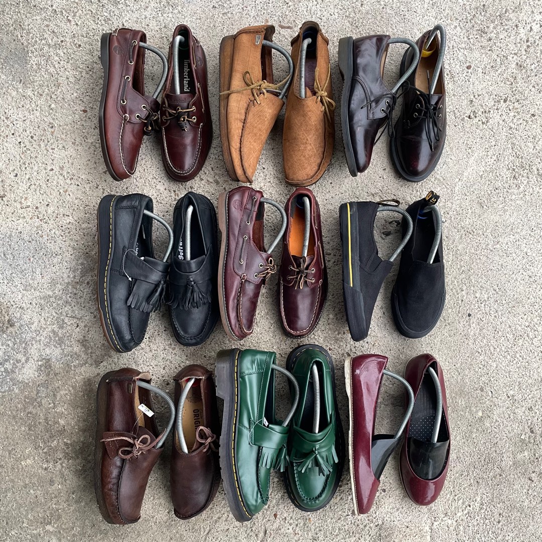 Clarks Lugger Dr Martens Adrian Tassel Brook Kasut Boot Leather Selected Men s Fashion Footwear Boots on Carousell