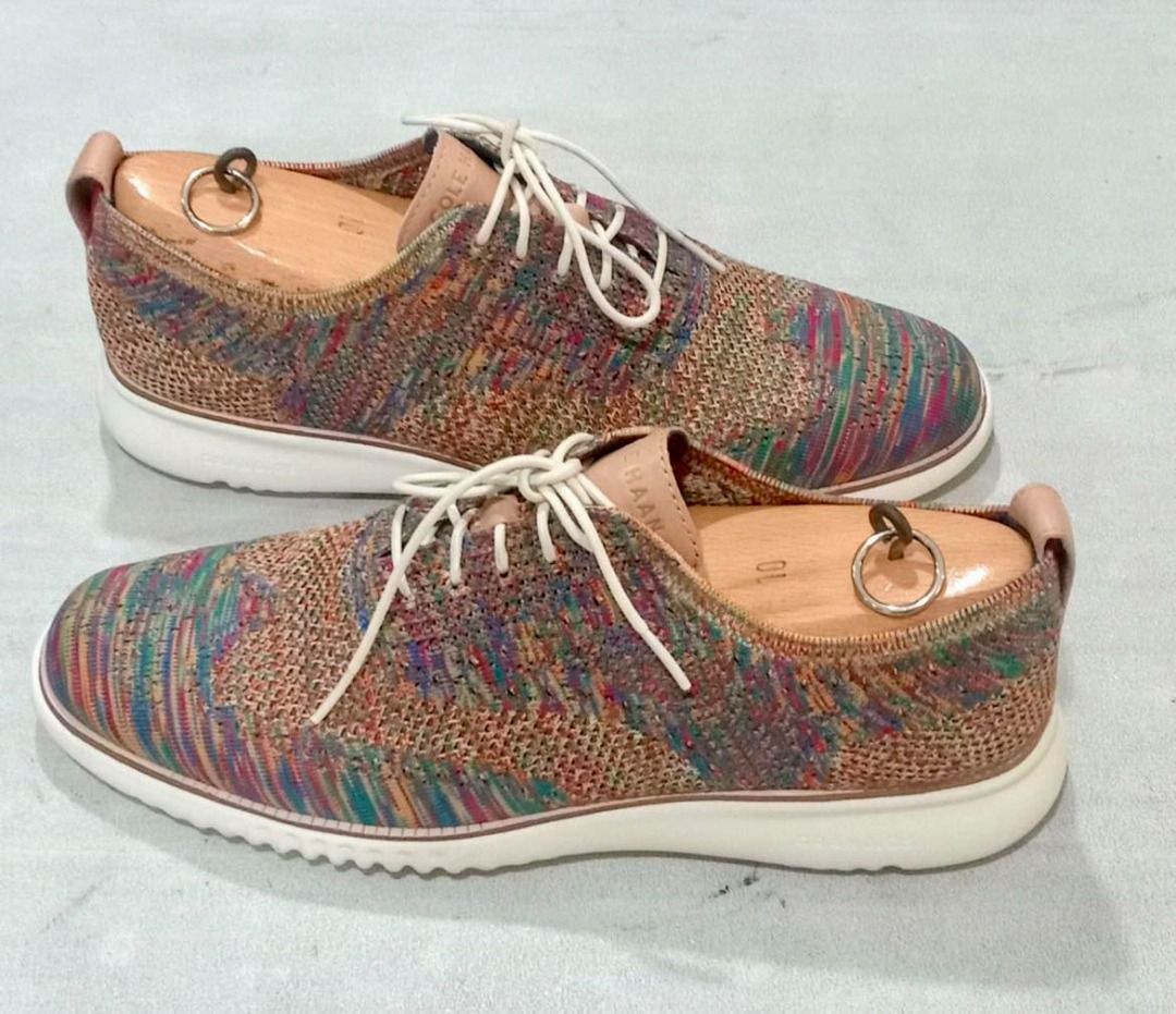Cole Haan 2.ZeroGrand Rainbow Stitchlite Wingtip Oxford Men s Fashion Footwear Casual Shoes on Carousell