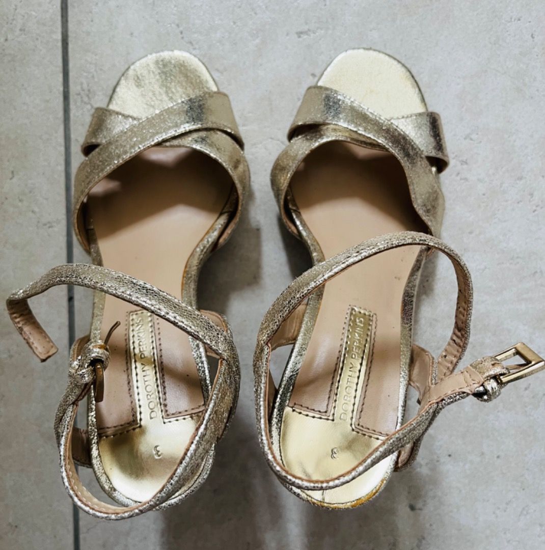 Gold heels dorothy perkins store
