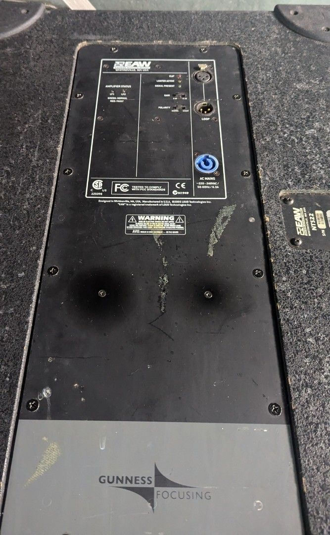 EAW NTS22 Subwoofer - double 12inch63222774527618111