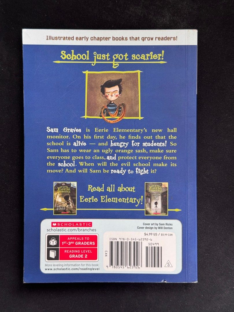 Eerie Elementary: The School is Alive! (Category: Storybooks) located in Santa Rosa. Submitted by dclinatoc03105 (Listing ID 1319232064, Image 2). Description: .