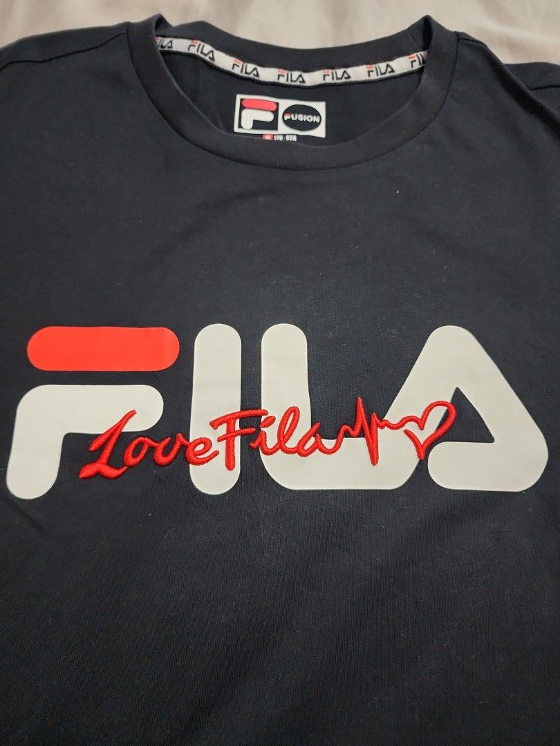 Shirt Fila Love Camiseta Fila Forever I Love Atl Hombre Blancas