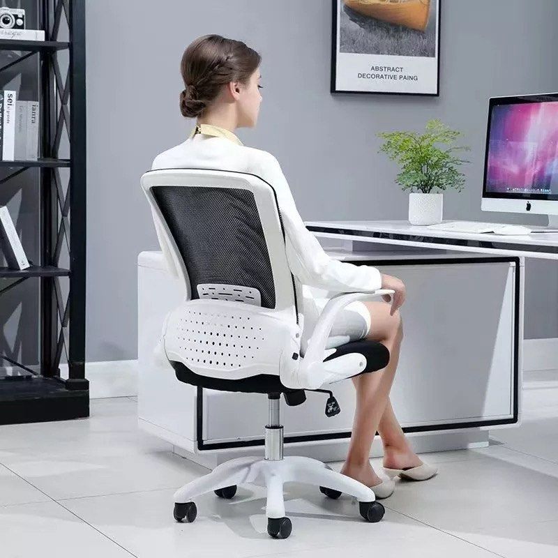 Foldable Office Chair Furniture Home Living Furniture Chairs on Carousell