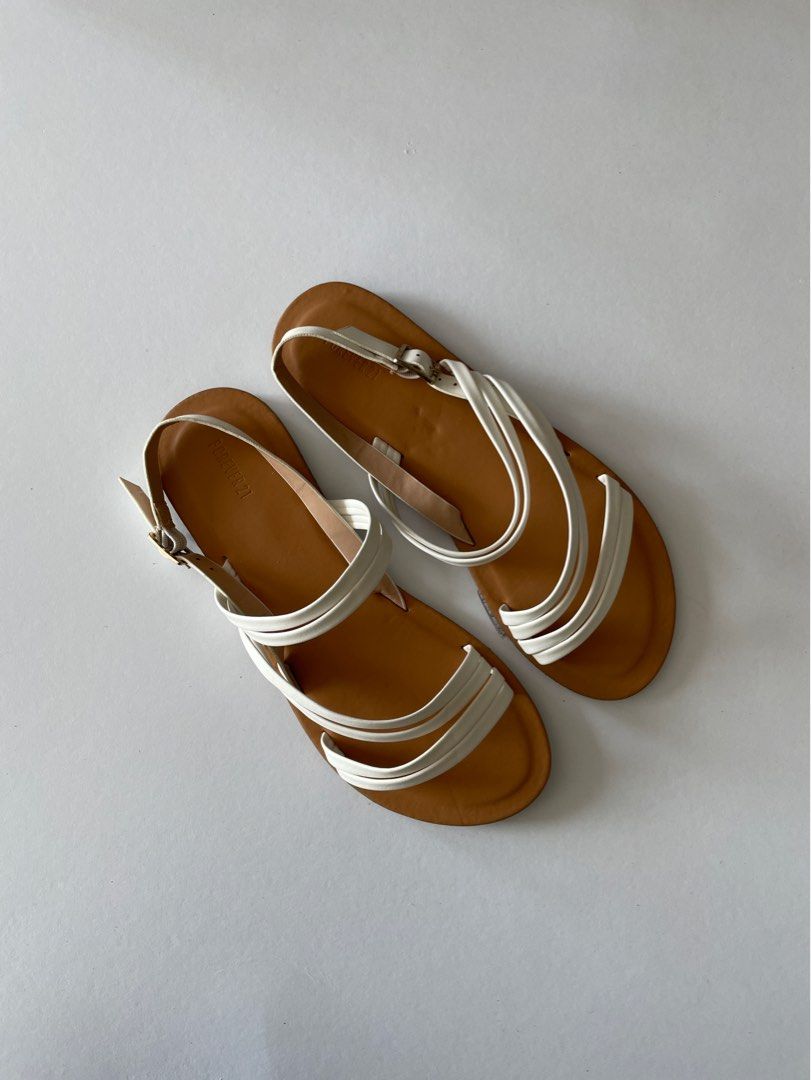 Forever 21 White Strap Sandal