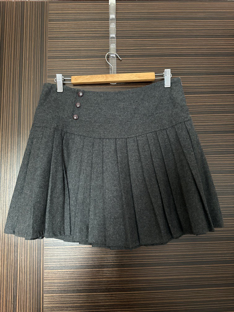 Grey skater skirt outlet
