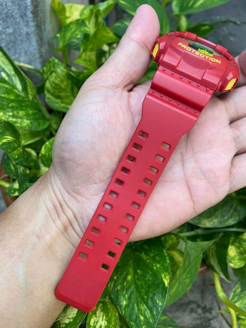 G-Shock GD-100RF Rasta Limited edition (Category: Men's Watches) located in Quezon City. Submitted by rolls1522 (Listing ID 1319235725, Image 2). Description: For Sale or Swap G-Shock GD-100RF Rastafarian (Rare) Limited edition Condition 9/10 makinis pwedeng pwede sa maarte 100% Original test all you want upon meetup kahit sa Gshock store or sa Time depot p tayo mgmeet. kapag fake bigay ko n sayo ng libre bigyan pa kita cash Selling it for 7k fix