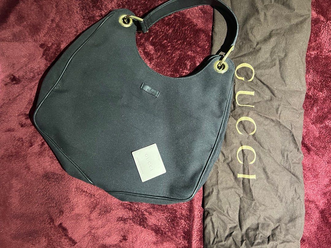 Gucci Canvas Shoulder Bag