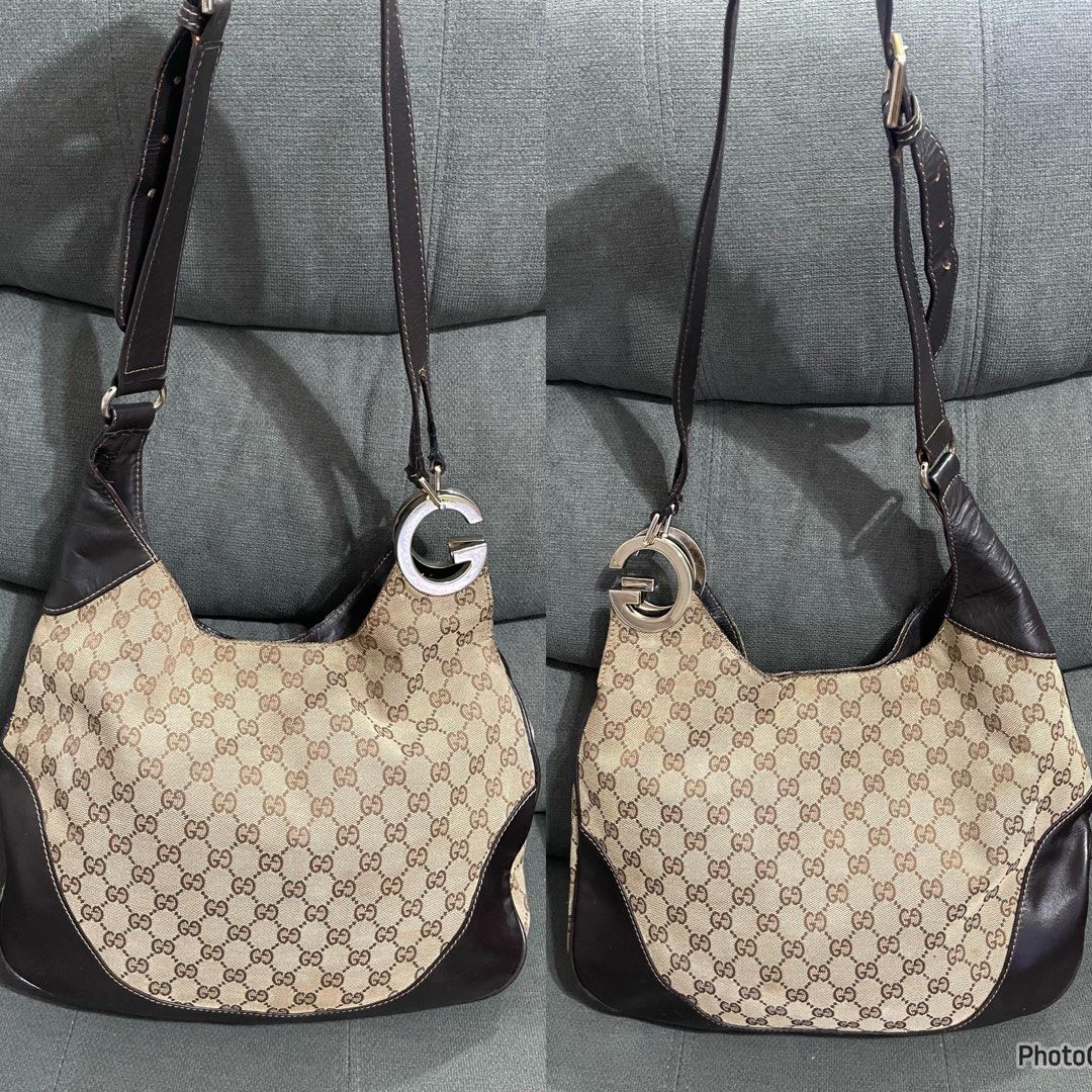 Gucci GG Beige Charlotte Hobo coded Women s Fashion Bags Wallets Cross body Bags on Carousell