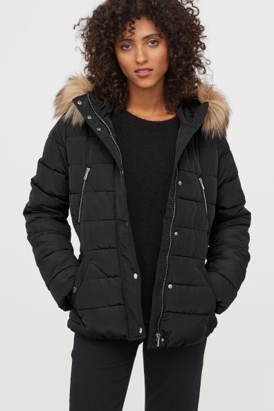 H&m puffer coat women's deals