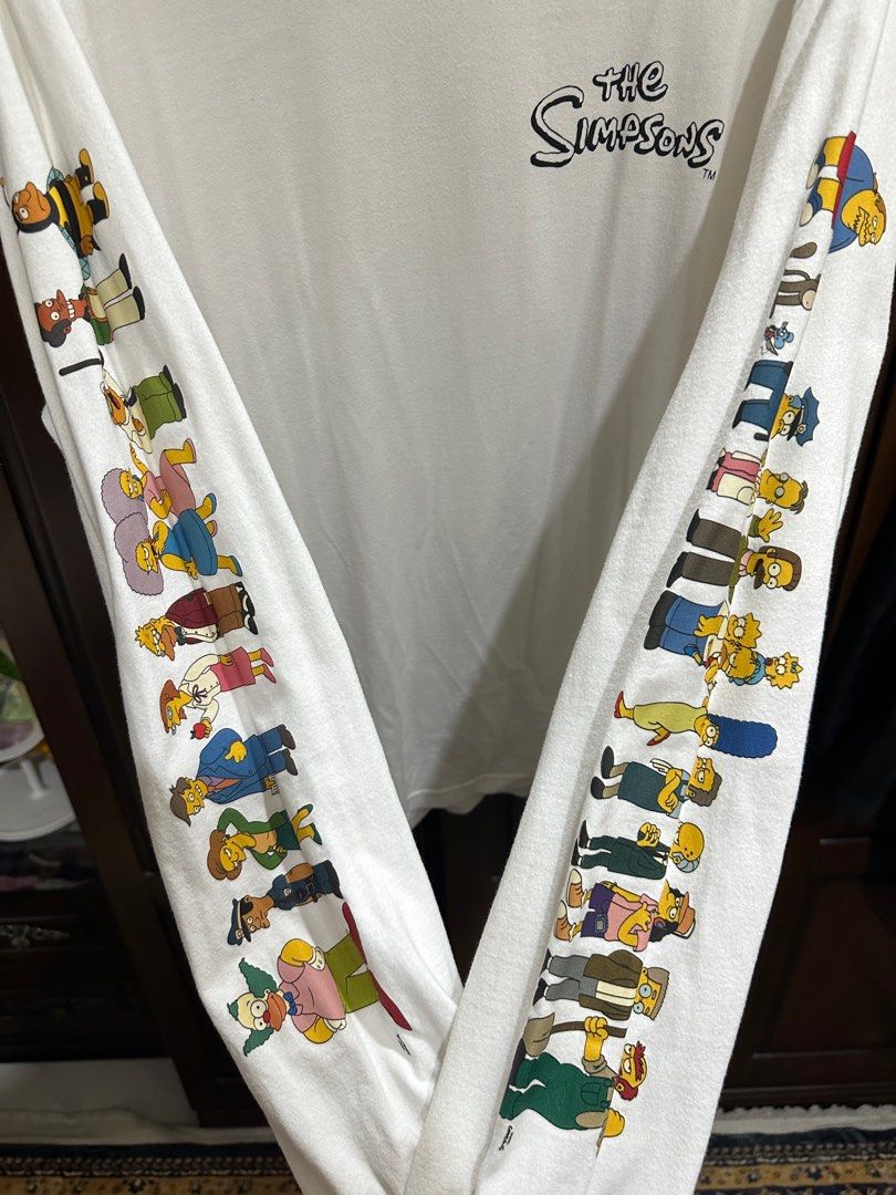 Simpsons long sleeve h&m on sale