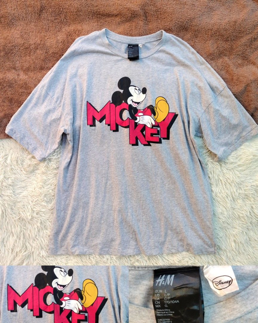 H&m mickey mouse t shirt clearance
