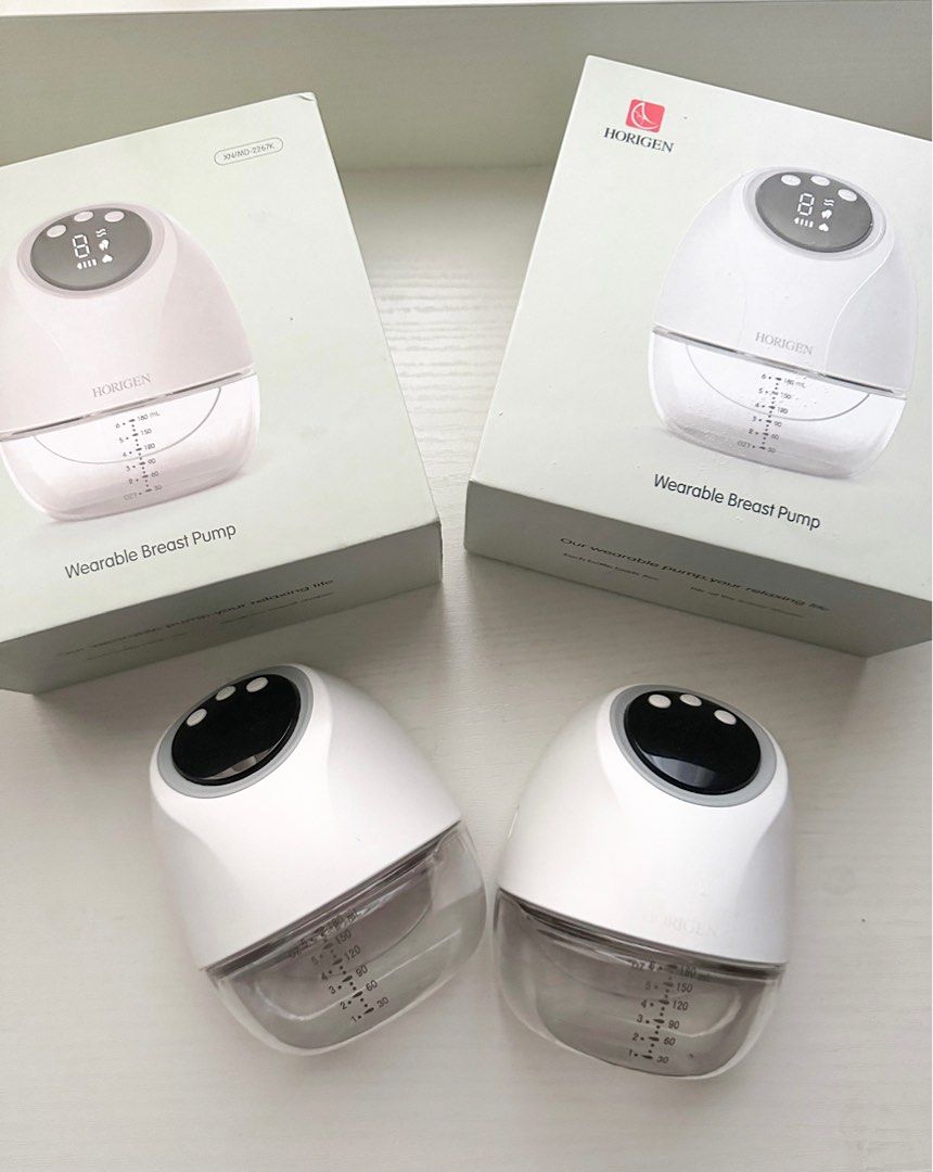 Horigen Polaris Wearable Breast Pump (Category: Breastfeeding & Bottle Feeding) located in Binan City. Submitted by lovekcollection (Listing ID 1319260342, Image 3). Description: Original Price Php3,000 each No Issues Complete Inclusions RFS: Low milk supply.